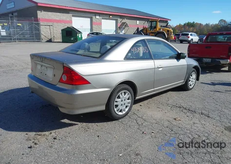 2004 Honda Civic Lx from USA, damaged, VIN 1HGEM22544L074204